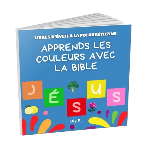 livre chrétien pour enfants "apprends les couleurs avec la Bible"